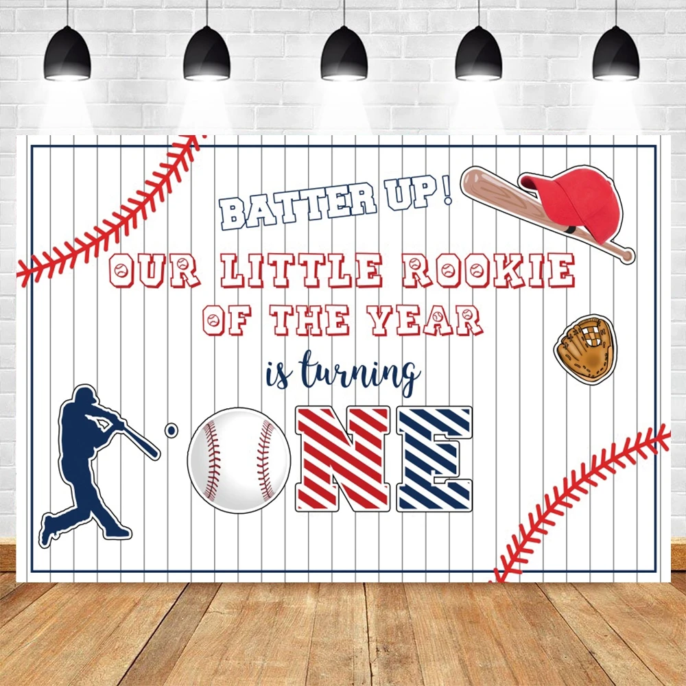 ภาพพื้นหลังวันเกิดของเด็กชายเบสบอลสำหรับถ่ายภาพสนามกีฬาทารกแรกเกิดฉากหลังของตกแต่งปาร์ตี้วันเกิดสตูดิโอถ่ายภาพ