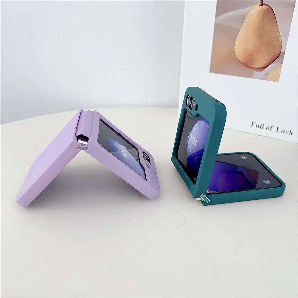 Koreanische Luxus Soft Edge Anti Slip Soft TPU Handy hülle für Samsung Galaxy Z Flip5 Hülle für Galaxy Z Flip5 Hülle Z Flip5 5 Capa
