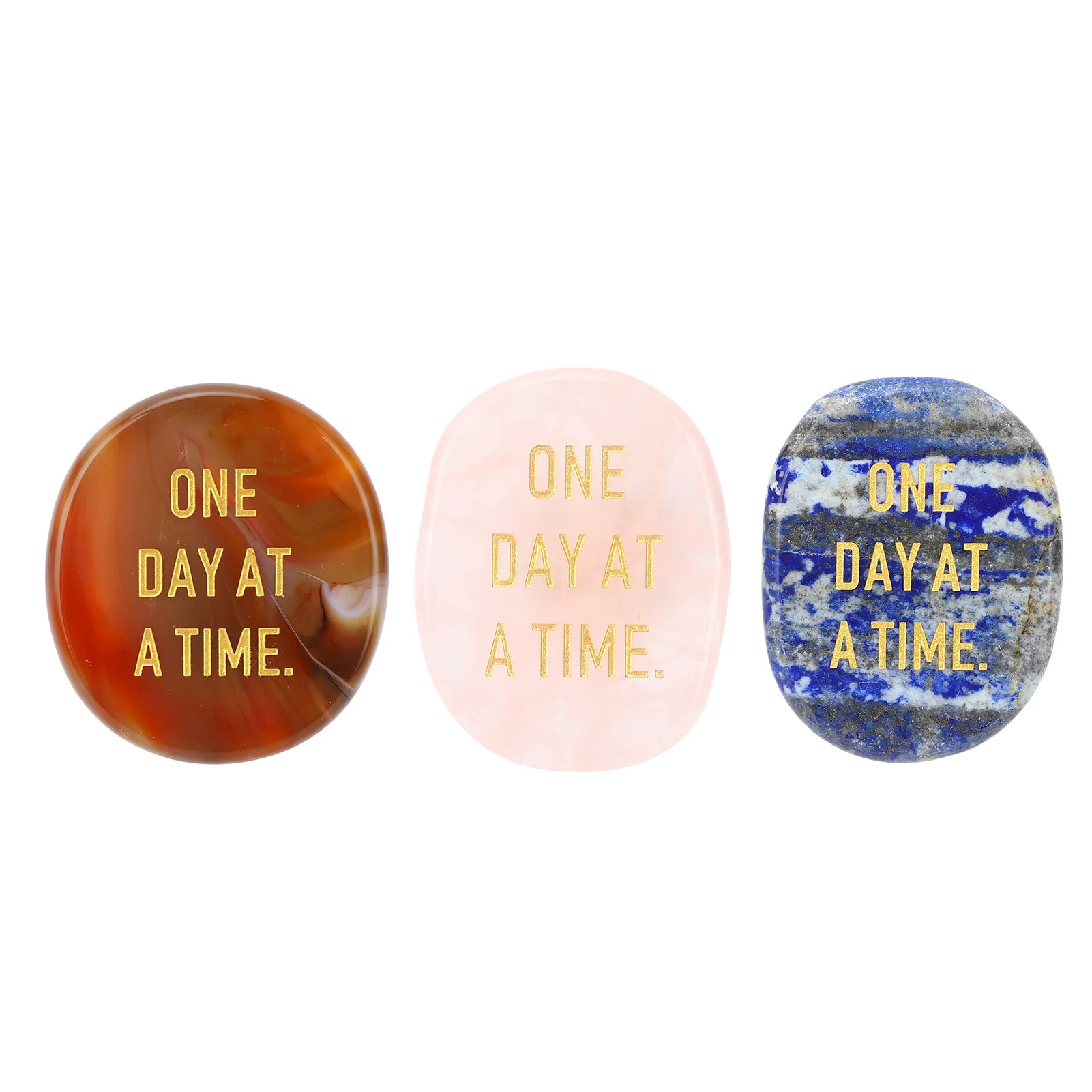 Thumb Worry Stone Give Strength Worry Stone Motivational  Positive Mindset Portable Enhance Confidence for Daily Life