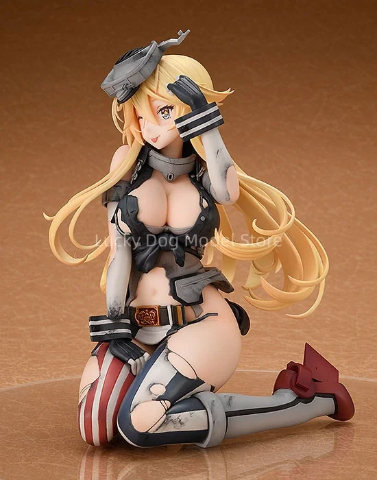100% Original Kantai Collection -Kan Colle- Iowa Half-Damaged heavy Armament Ver. 1/8 Action Figure Anime Model Toys Gift view 5