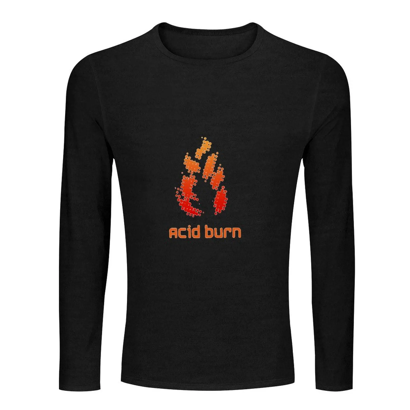 Acid Burn Long T-Shirt funny t shirt men t shirt