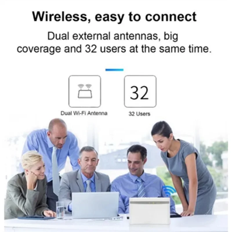 

【Livraison Rapide】C300 Модифицированный WIFI ROUTER 4G/5G LTE CPE Маршрутизатор Модем Неограниченное количество точек доступа Модифицированный модем Wi-Fi Разблокирован