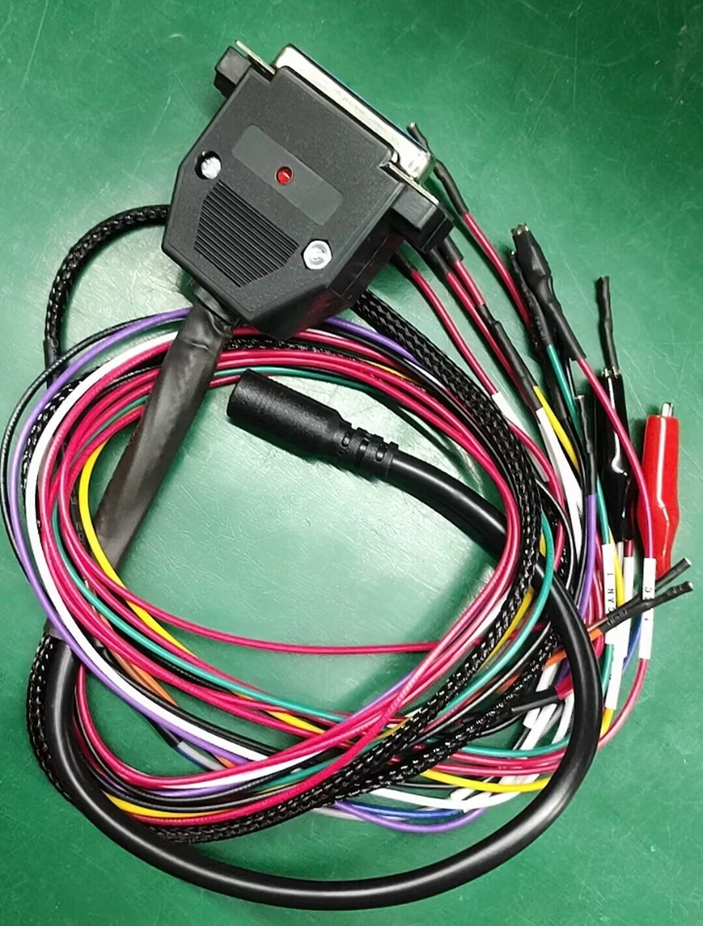 

25-контактный фиолетовый штифт светодиодного дисплея печатной платы с кабелем ODB2 с функцией GPT