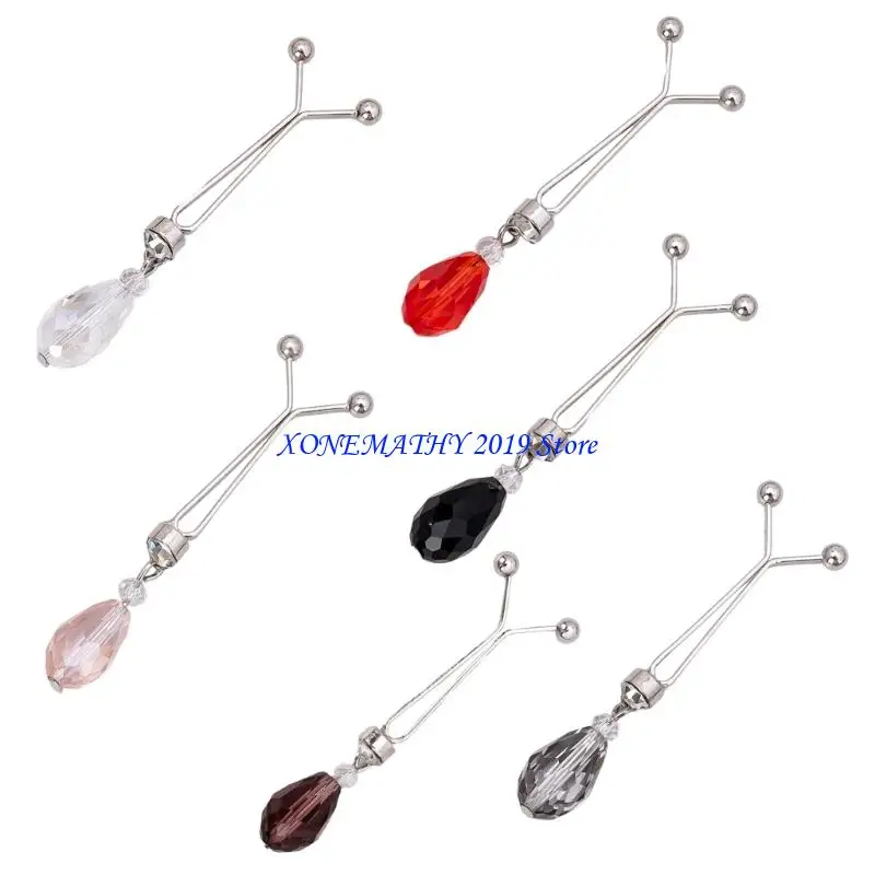

F42F Crystal Y Pin Waist Reducer For Clothing Adjustable Zinc Alloy Clip Comfortable Wear For Adults And Children