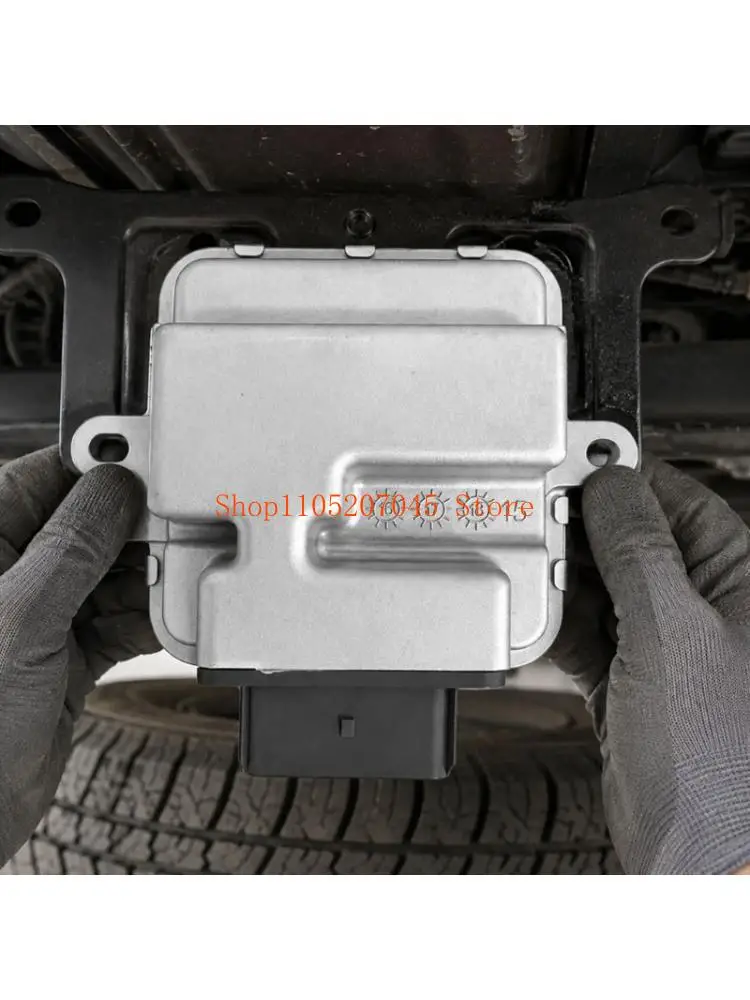 37cd Metal Trailer Brake Control Unit with Integrated Electrical Housing and Two Visible Mounting Points for Listed Vehicle