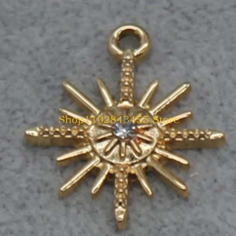 49MC DIY Craft Bridal Crown Material Profiled for Sharp Corner Multi-pointed Star Pendant Jewelry Earring Alloy Accessory - Detail 1