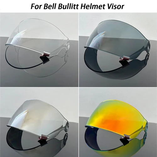 Visera para cascos para Bell Bullitt, visera para casco de motocicleta, lente de protección Uv, protector facial