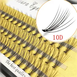 60 clusters/box individual eyelashes，10d/20d/30d natural false eyelashes bundles, extension eyelash cluster