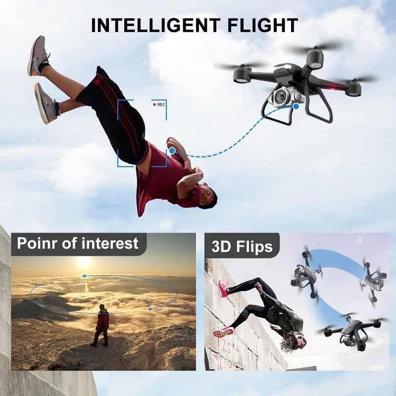 4DRC V14 Aerial Videography Drone Remote Control Height Keep Aerobatic Helicopter WIFI 4K Camera HD Image Transmission FPV Drone