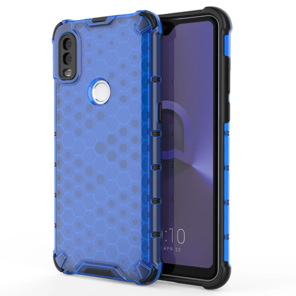 

Armor Phone Case for Alcatel 1S 1V 1B 2020 Honeycomb Protective Cover Shockproof Funda