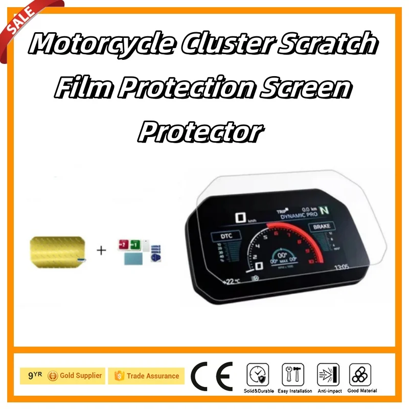 Motorcycle Cluster Scratch Film Protection Screen Protector TPU For BMW R1300GS  Adventure 2023 2024