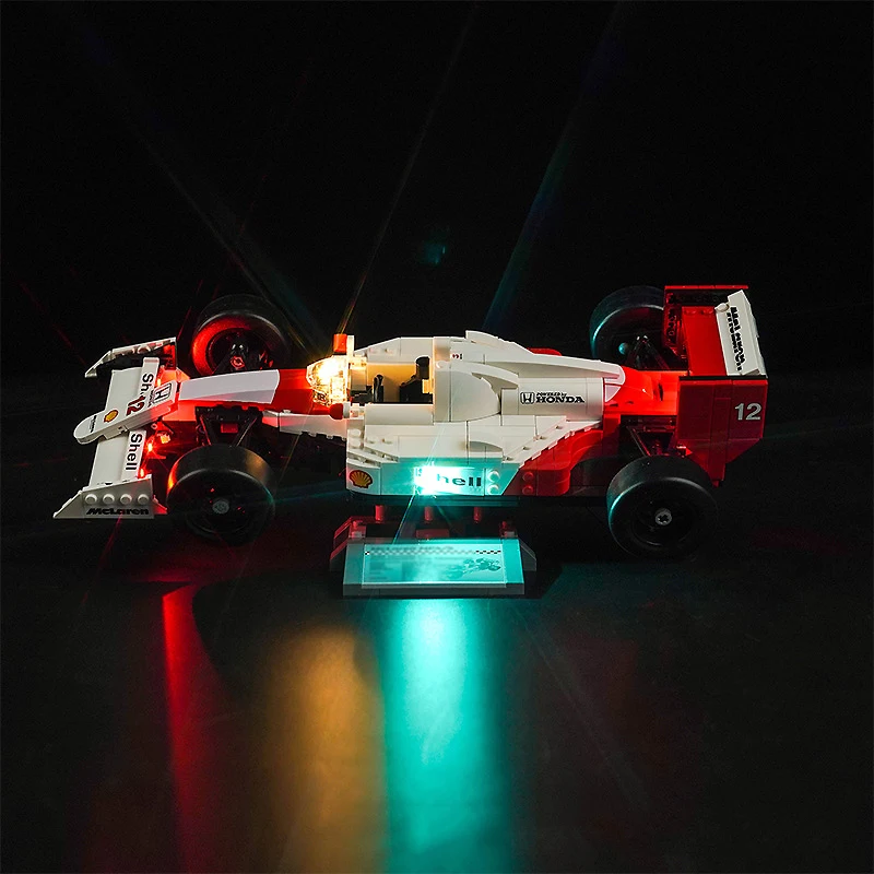 DIY LED Light Kit For LEGO 10330 MP4/4 F1 Sports Car  (Only LED Light,Without Blocks Model)