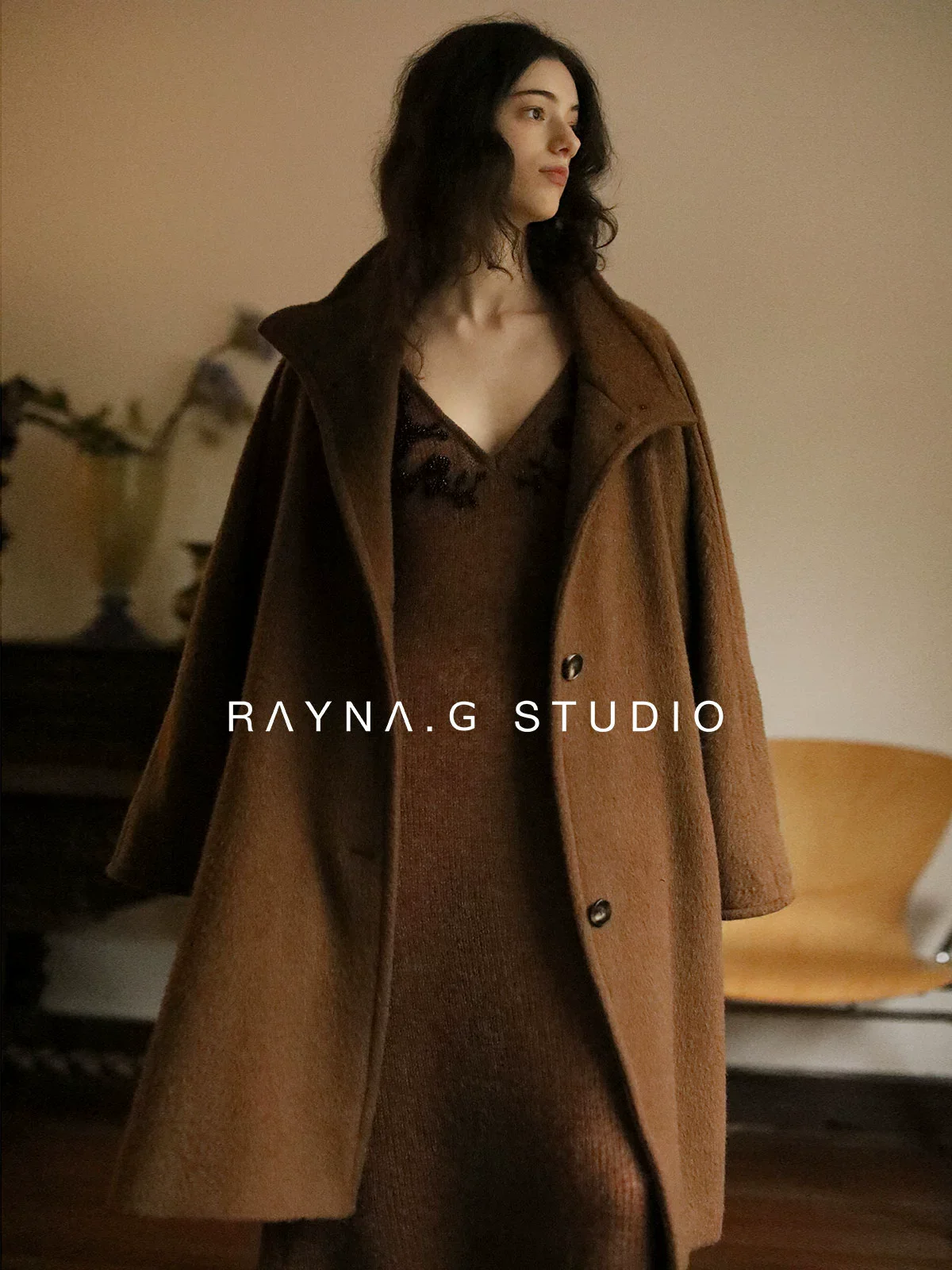 Primavera otoño mujeres 1970S Vintage inspirado bordado rebordear lana tejido ajustado sin mangas Camis vestidos