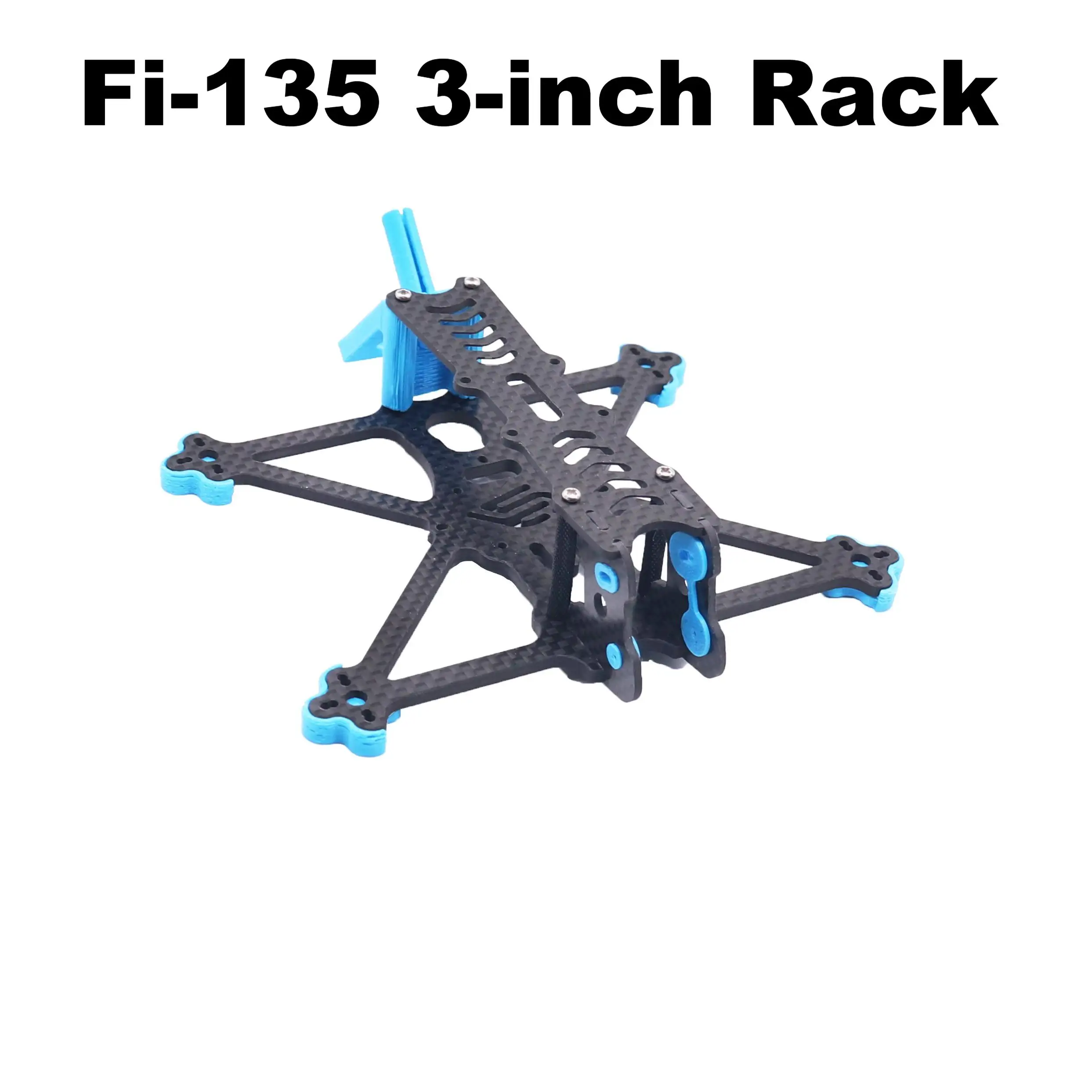 B-CUBE Fi-135 3inch DJI O4 FPV Drone Frame Kit Carbon Fiber Racing Quadcopter Freestyle INAV Beatflight F722 PX4 Flight Control
