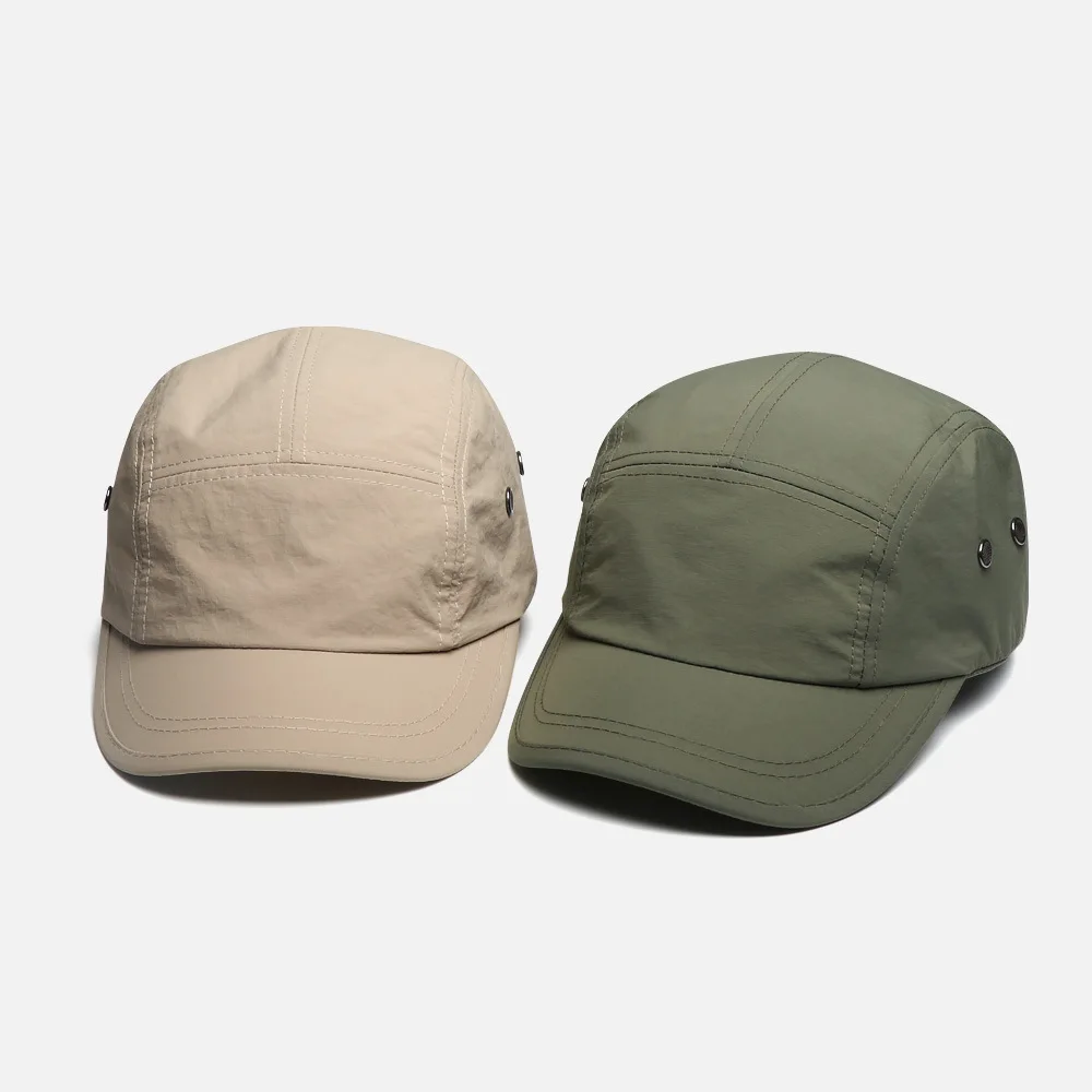 Quick Drying Baseball Cap Women Summer Outdoor Sports Travel Baseball Hat Men\'s Thin Breathable Short Brim Hat