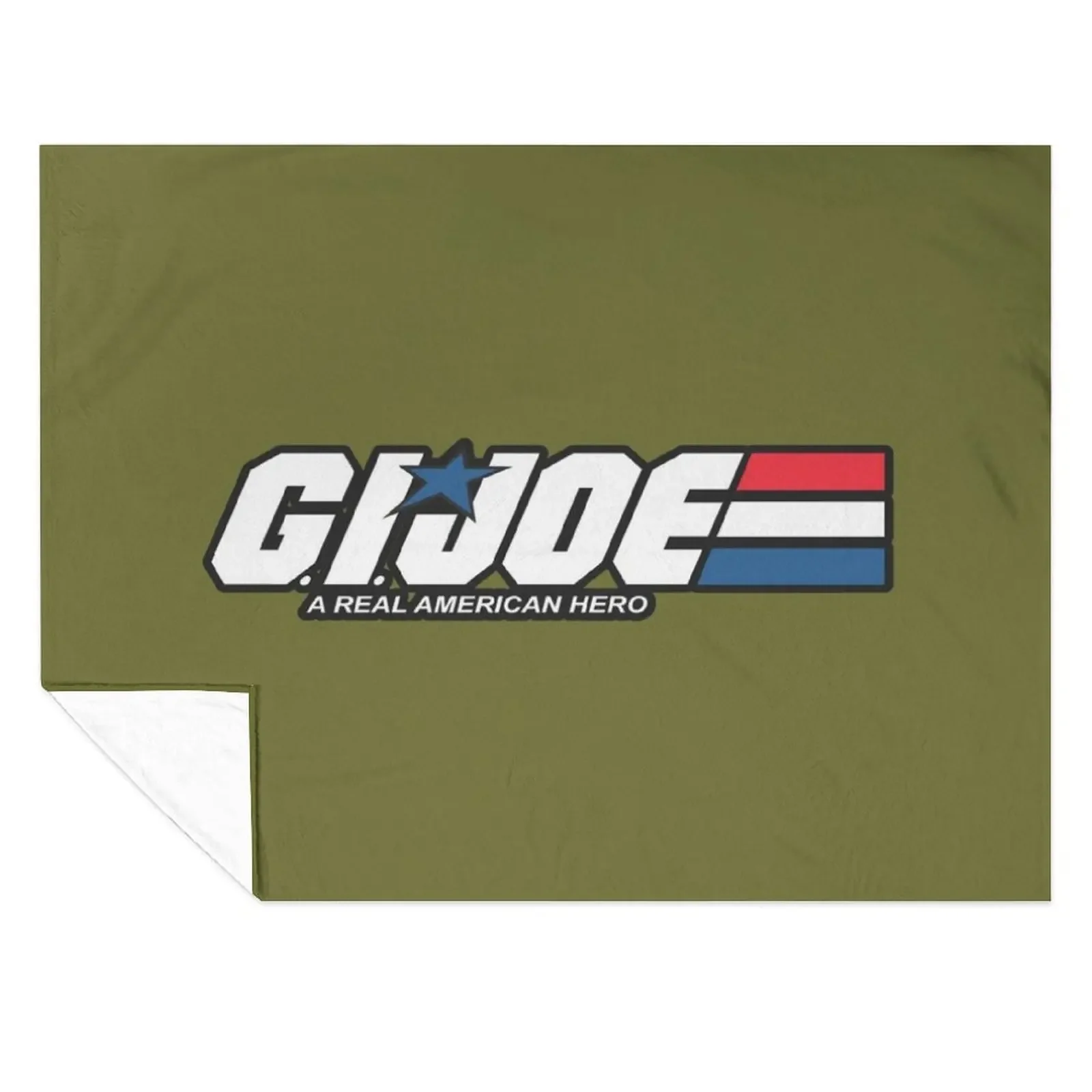 

GiJoe Logo Throw Blanket blankets and throws valentine gift ideas Softest Summer Beddings Blankets