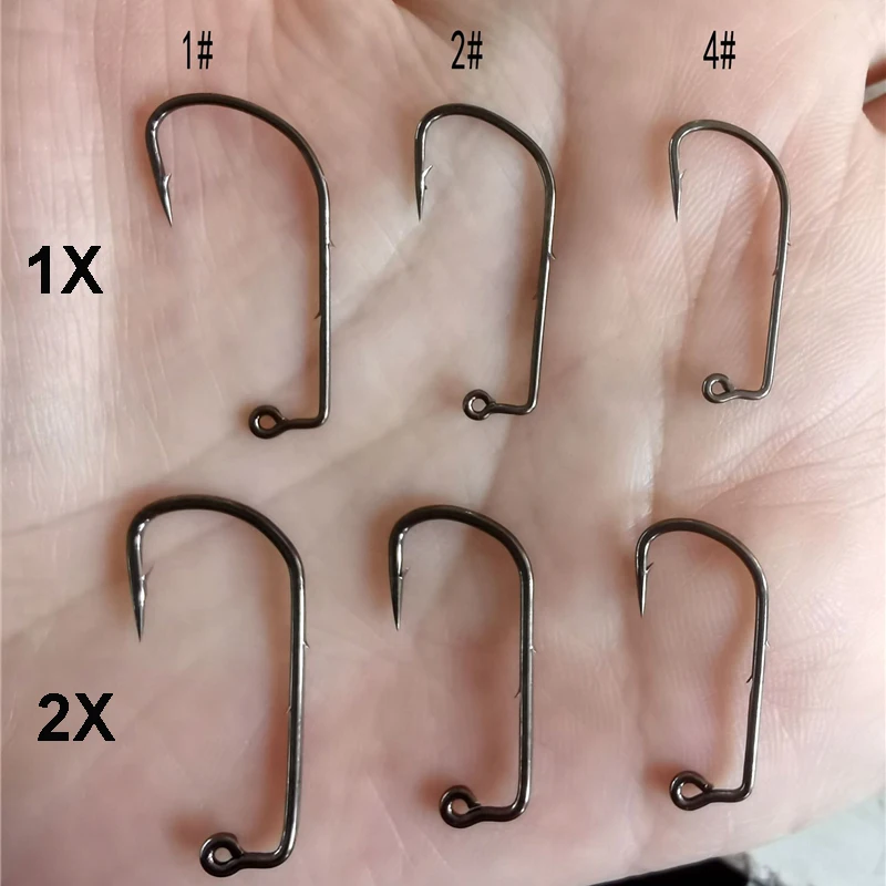 Imagem -06 - Jig Cabeça Gancho Acessórios de Pesca Fio Forte Água Doce e Salgada Equipamentos de Pesca 500 Pcs