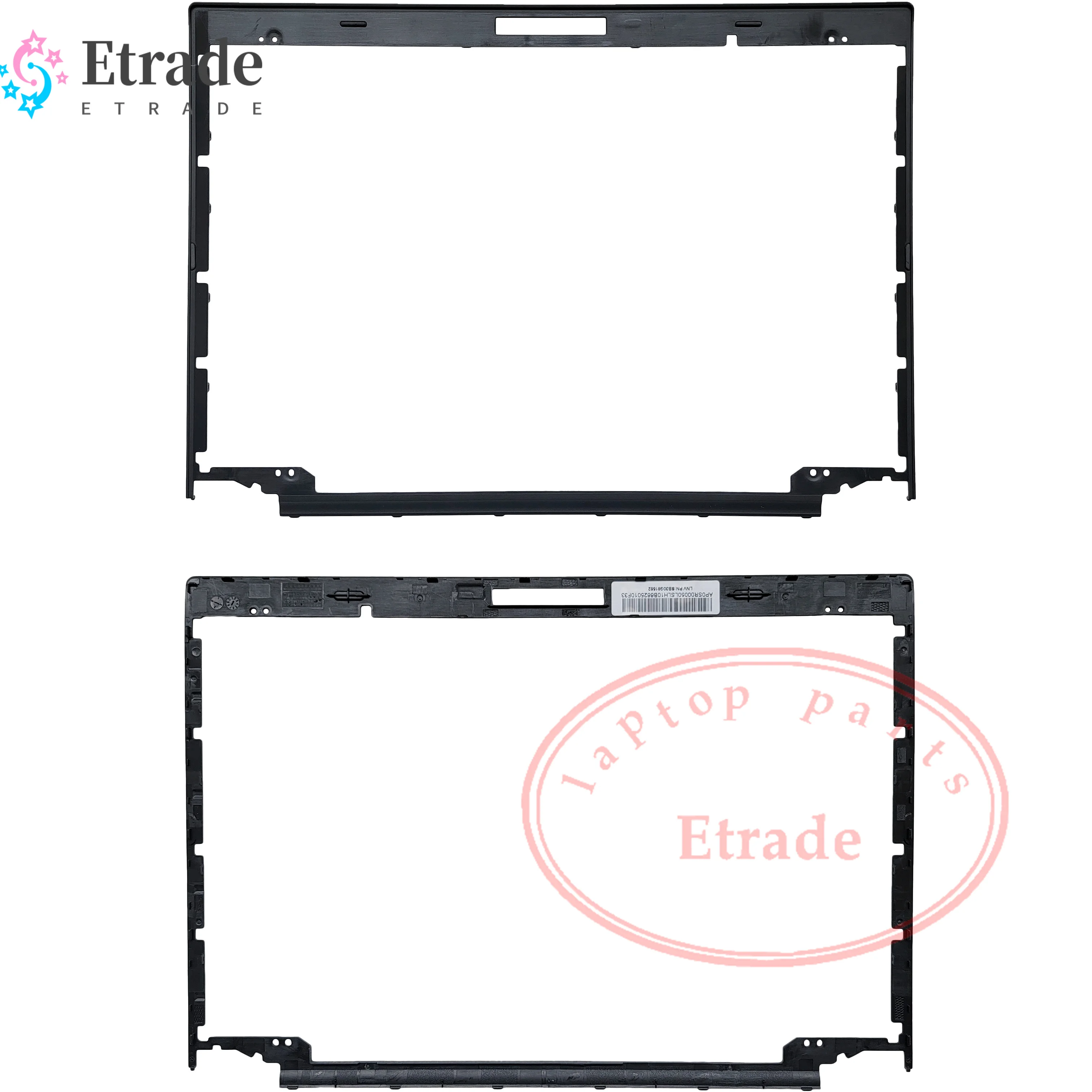 Cubierta de pantalla LCD para Lenovo ThinkPad, marco frontal, nuevo y Original, T440, T450, T460, AP0SR00050L