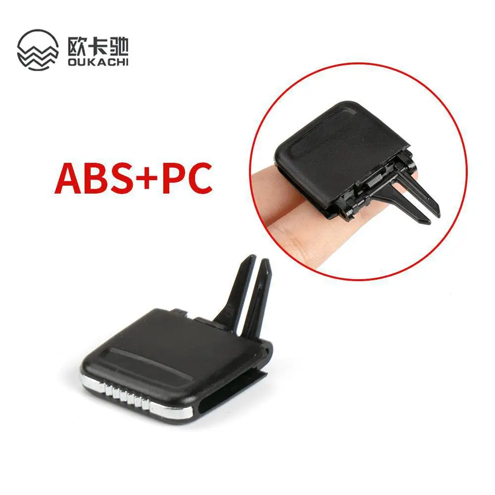 Car Front Rear Air Vent Central AC Vent Grille Slider Outlet Tab Clip Repair Kit For Porsche Cayenne 2010-2016