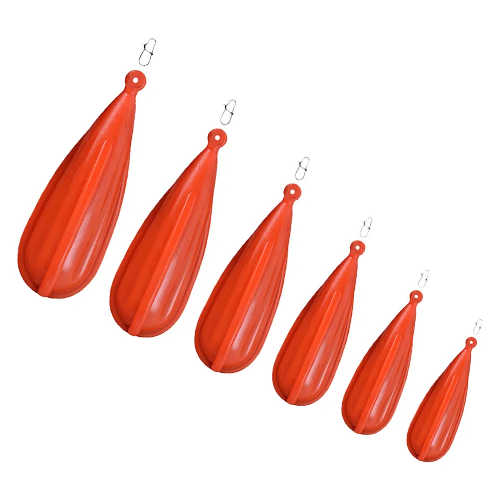 

6pcs Fishing Plugs PVC Plug Fishing Lures Casting Lures Soft Rubber Bait Freshwater Saltwater Training Accessories Kids