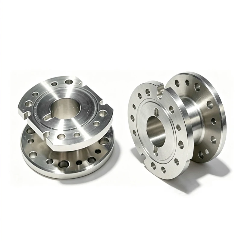 Custom CNC Machining Flange Couplings Mechanical Parts Flanged Mechanical Couplings