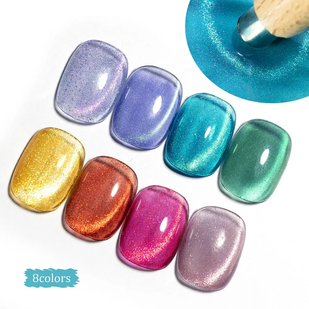 CANNI Cat Eye Gel Nail Polish and Glitter Gel 9ml HEMA TPO FREE High Gloss Quality Soak Off UV Gel Art Manicure Salon DIY Home