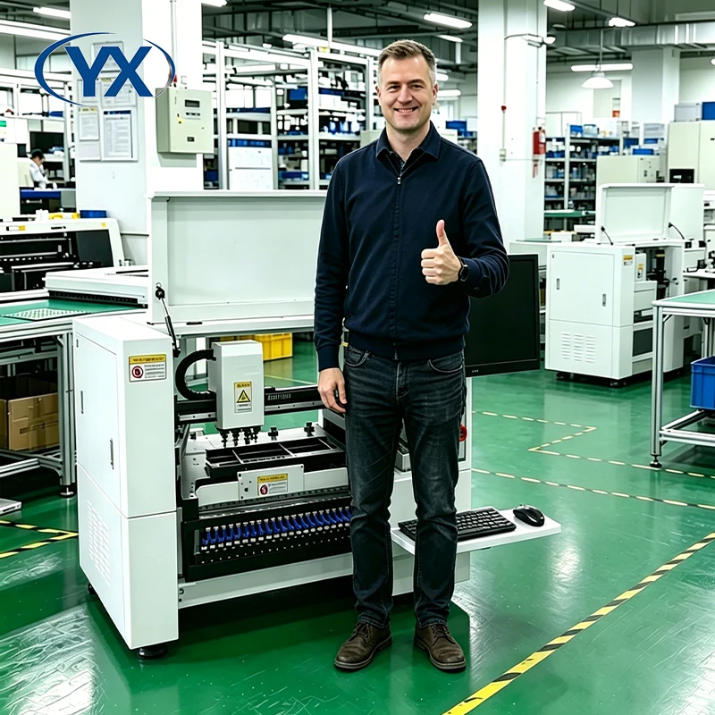 Stock in EU LED SMT Assembly Machine SMT380 Pick and Place Machine Desktop Assembly SMD IC Chip Mounter