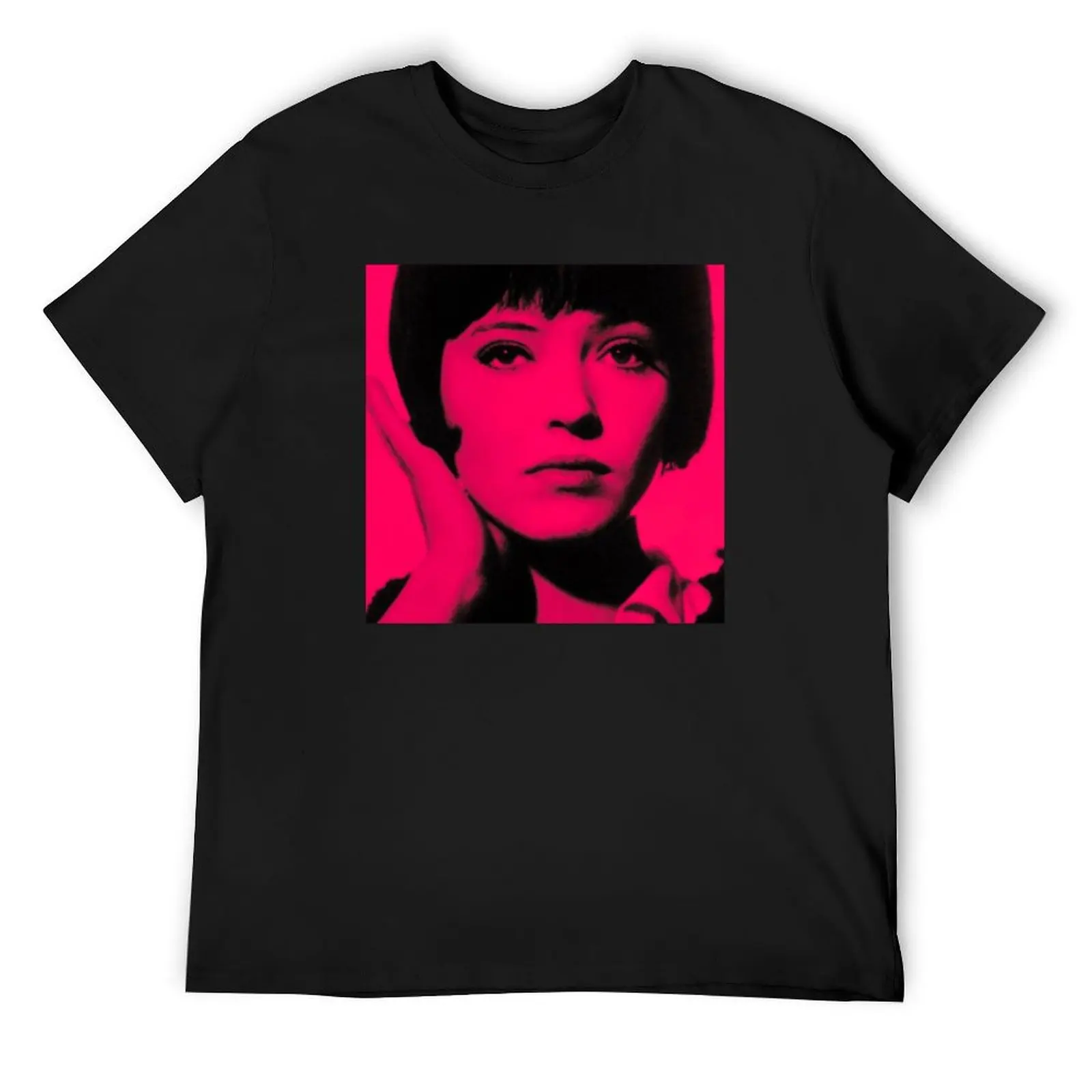 

anna karina pink T-Shirt anime tshirt funny meme t-shirts aesthetic clothes Louboutins mens t shirts casual stylish