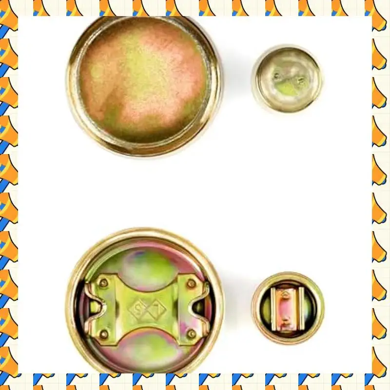 

ABYB 48 Pieces Bung Caps Drum Bung Plug Steel Drum Bung Plug Set For 55 Gallon Barrels And Drums
