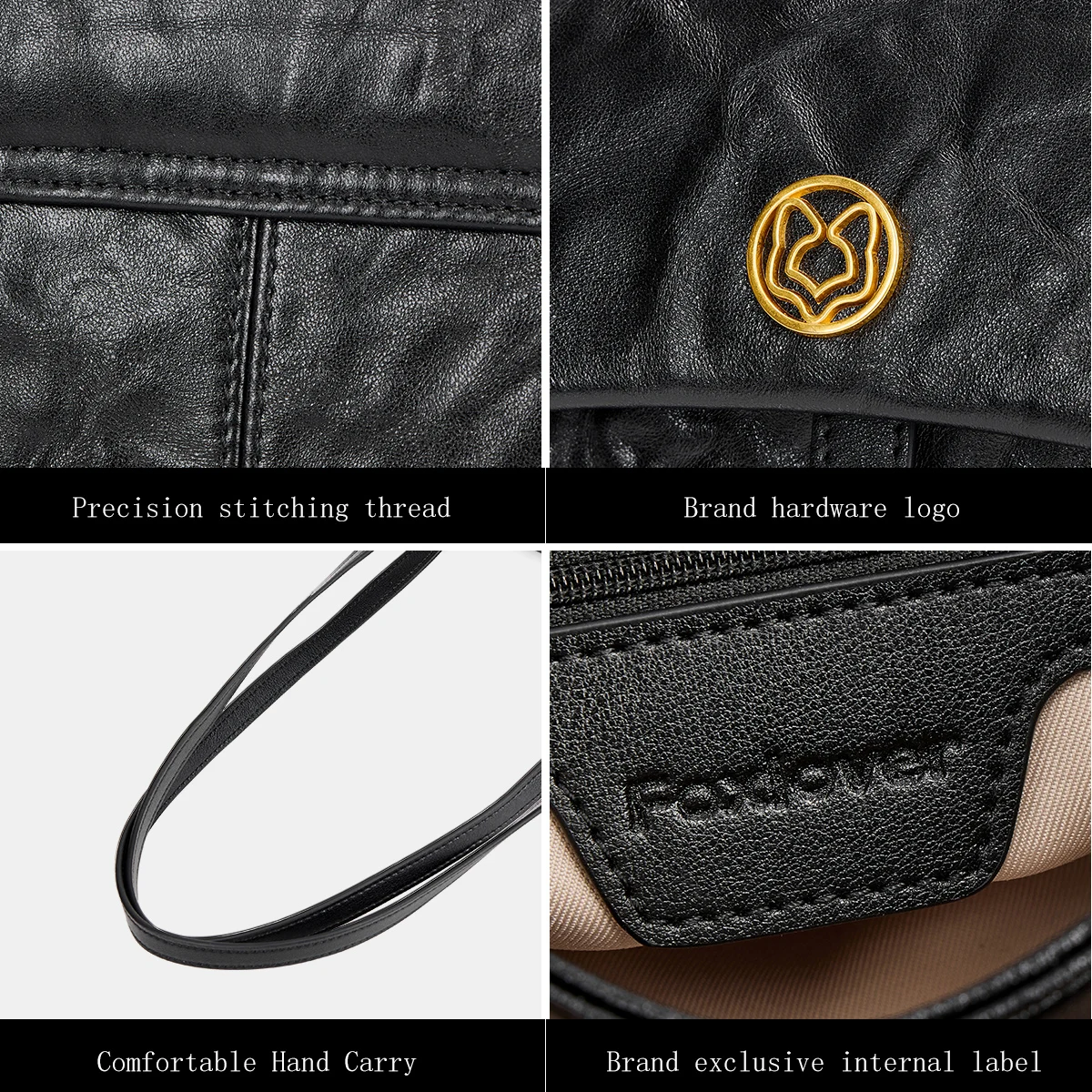 FOXER Soft Genuine Leather Women Shoulder Bag Autumn Winter Large Capacity Flap Underarm Bag Retro Ladies Commute Handbag Purse