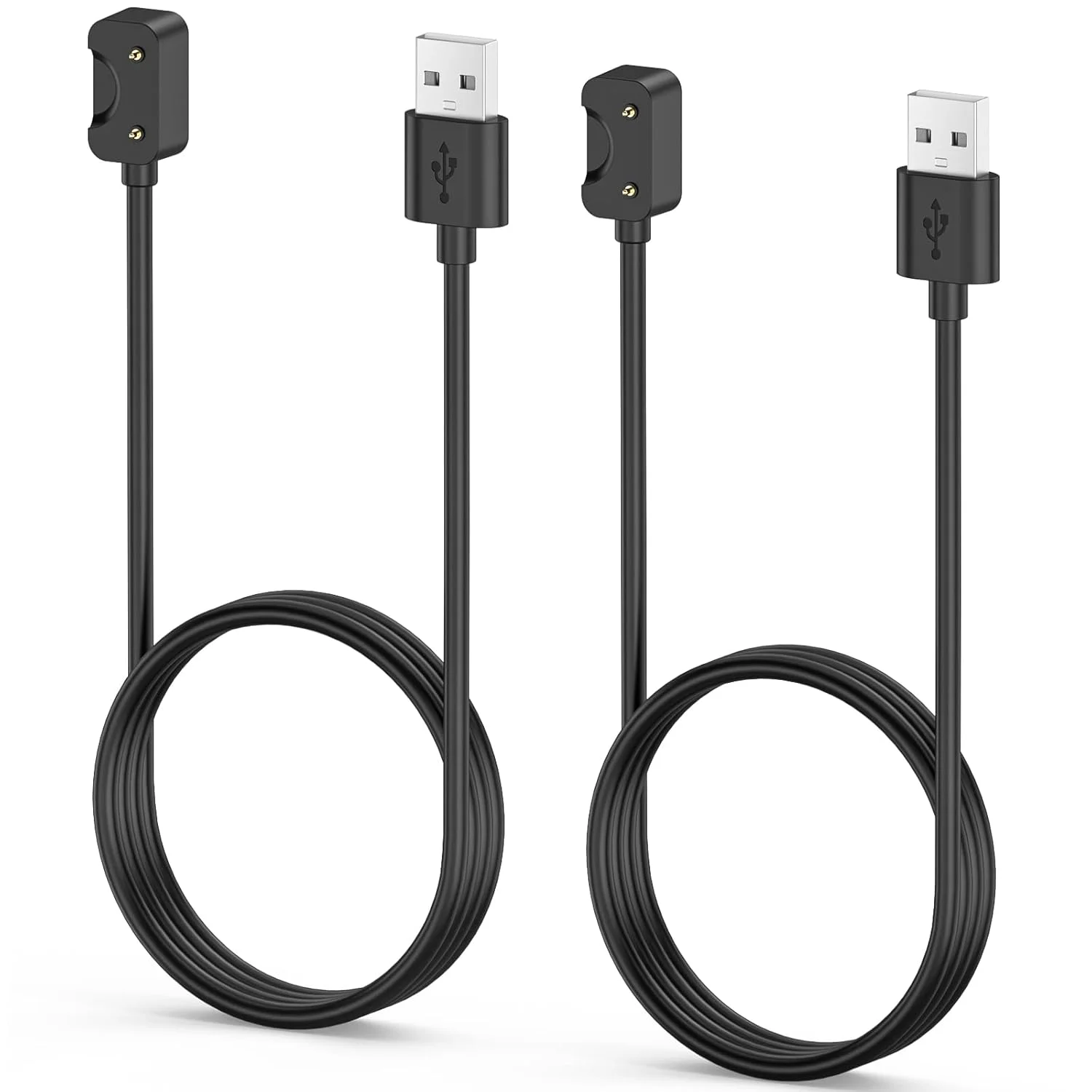 2er-Pack Ersatzladegerät für Samsung Galaxy Fit3 USB Smartwatch Ladegerät Schnellladegerät Ladekabel