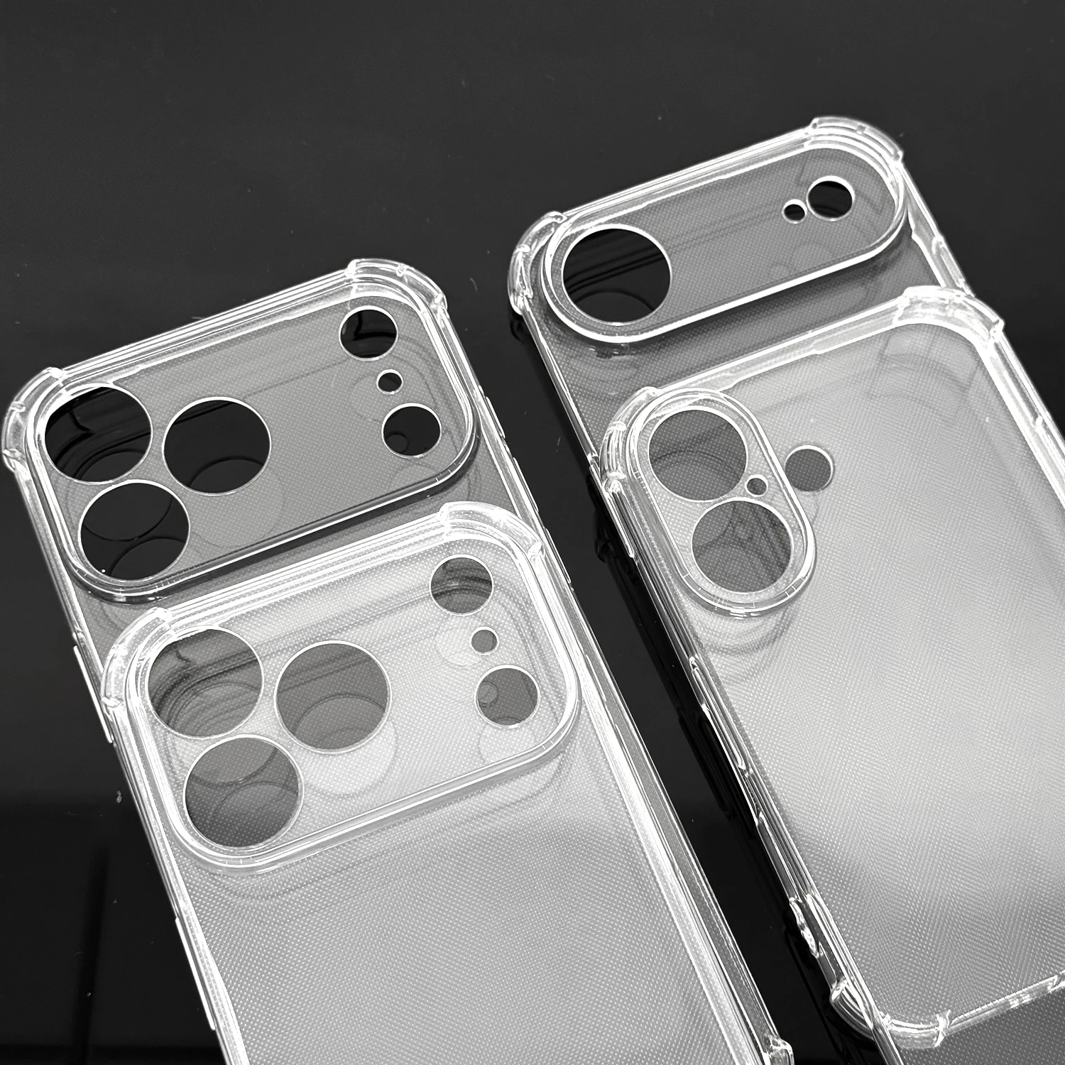 Shockproof Case for iPhone 18 Pro Max 18Pro Transparent Soft TPU Phone Cover Anti-knock Bumper for iPhone 17 Pro Max Clear Shell