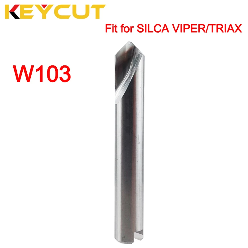 Fraise SILCA W103 90° 0,8 mm Compatible avec les machines de duplication de clés SILCA Quattrocode et SILCA Triax Outils de serrurier de rechange