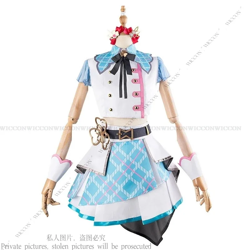 2233 المزيد من القفز! أنيمي لعبة موموي ايري هينوموري شيزوكو كيريتاني هاروكا هاناساتو مينوري PJSK المرحلة زي شعر مستعار تأثيري I