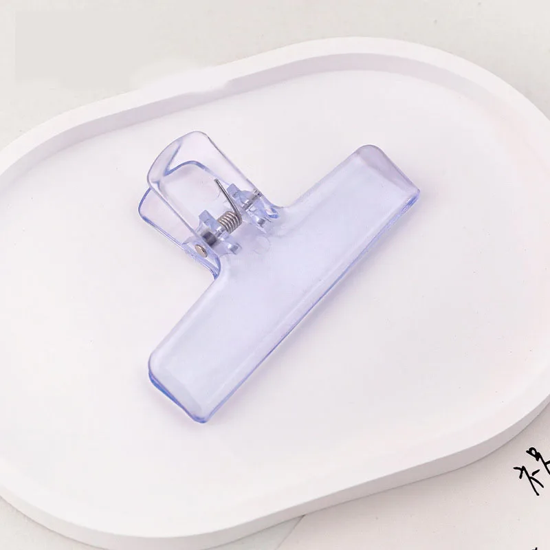 1Pc Kreative Transparente Gelee Clip Lagerung Liefert Schreibwaren Schule büro liefert Lagerung clip