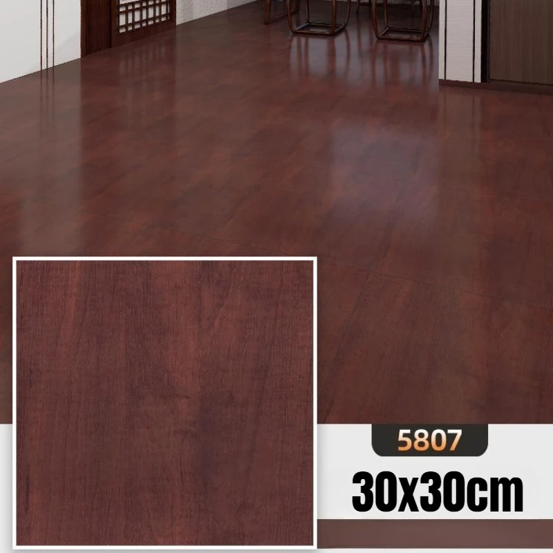 سميكة 2 مللي متر تقشر لاصق الفينيل الخشب الحبوب بلاط الأرضيات ذاتية اللصق مقاوم للماء الأرضيات ملصقات جدار بها بنفسك ديكور المنزل