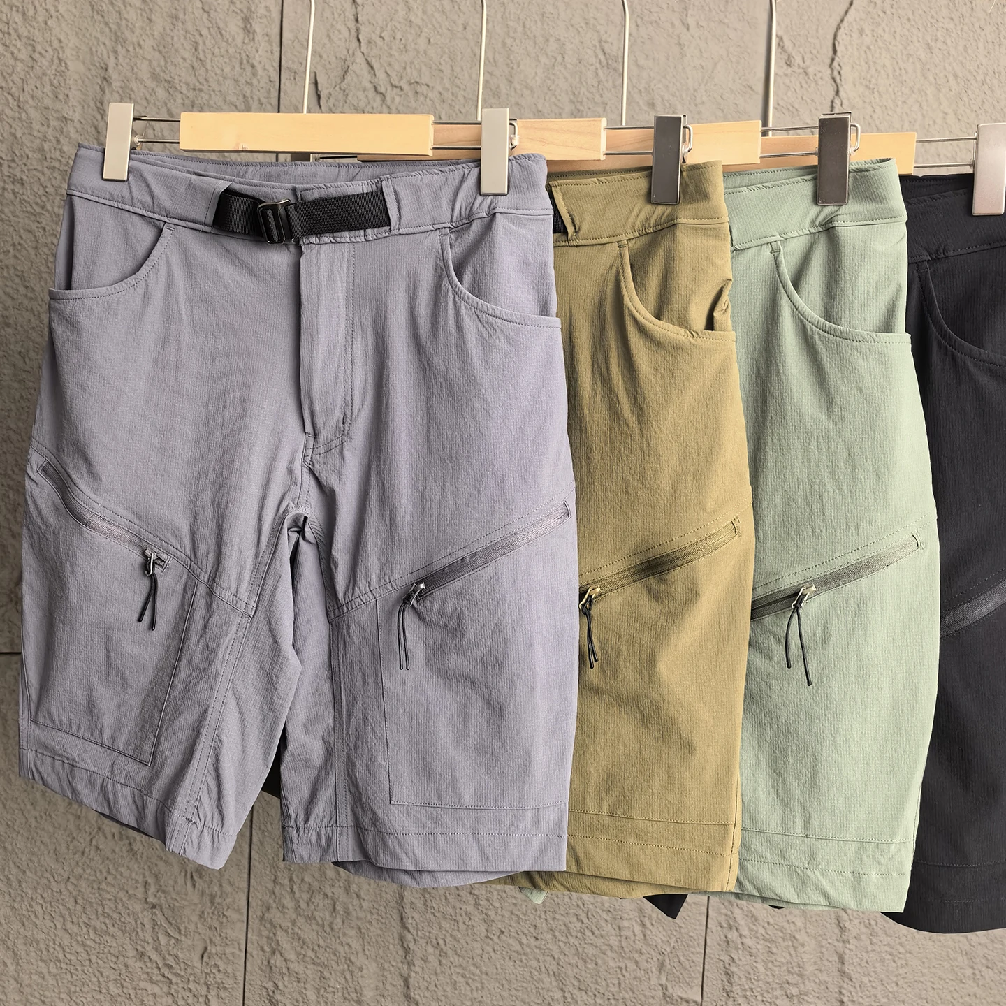 

Мужская уличная одежда Qui Dry, дышащая, водостойкая, повседневная рабочая одежда, нейлоновая, со средней талией, прямая нога, Busin Gentleman Sle