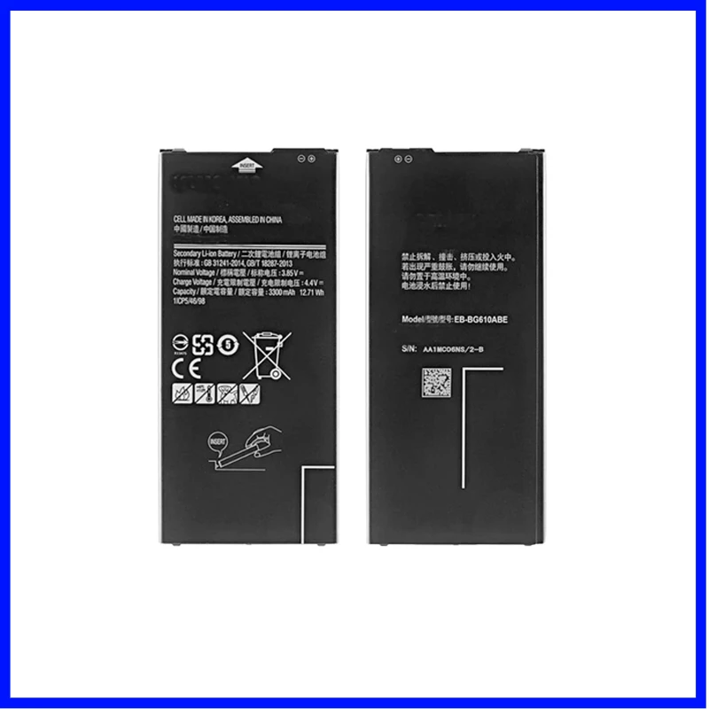 

Brand New EB-BG610ABE Battery For Samsung Galaxy A6S SM-G6200 G6100 3300mAh Stable Output Long Life Rechargeable Battery Pack