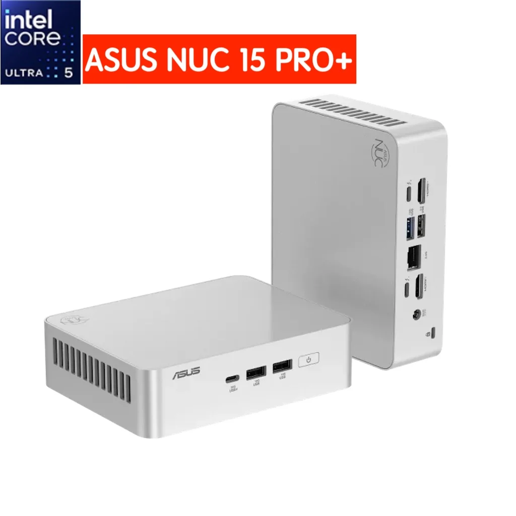 ASUS NUC15CRSU9 Mini PC  Core Ultra 9, 32GB DDR5 5600MHz RAM, 2TB SSD, AI-Powered Performance, Compact Pro Workstation & Gaming