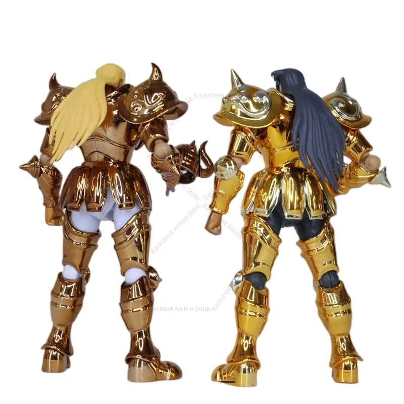 SG Model Saint Seiya Myth Cloth DDP Golden Saint Taurus Aldebaran And Totem Metal PVC Armor Action Figure Model 10CM Mini Size