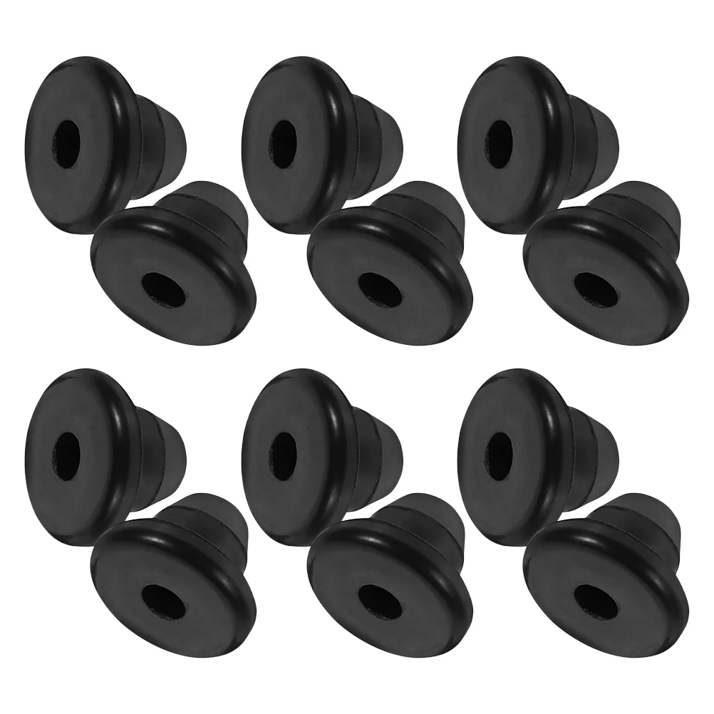 

20 Pcs Jack Plug Car Accesories Oil Filler Bung Bottle Floor Rubber Hydraulic Adapter Seal Kit Horizontal Plugs