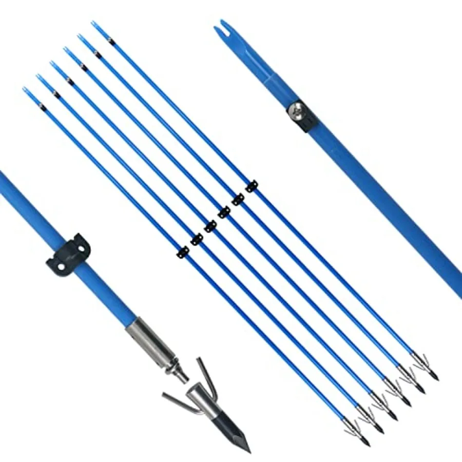 

34-дюймовые стрелы для лука, твердый вал из стекловолокна с широким наконечником для блочного лука и изогнутого лука, стрельба из лука и охотничьего лука