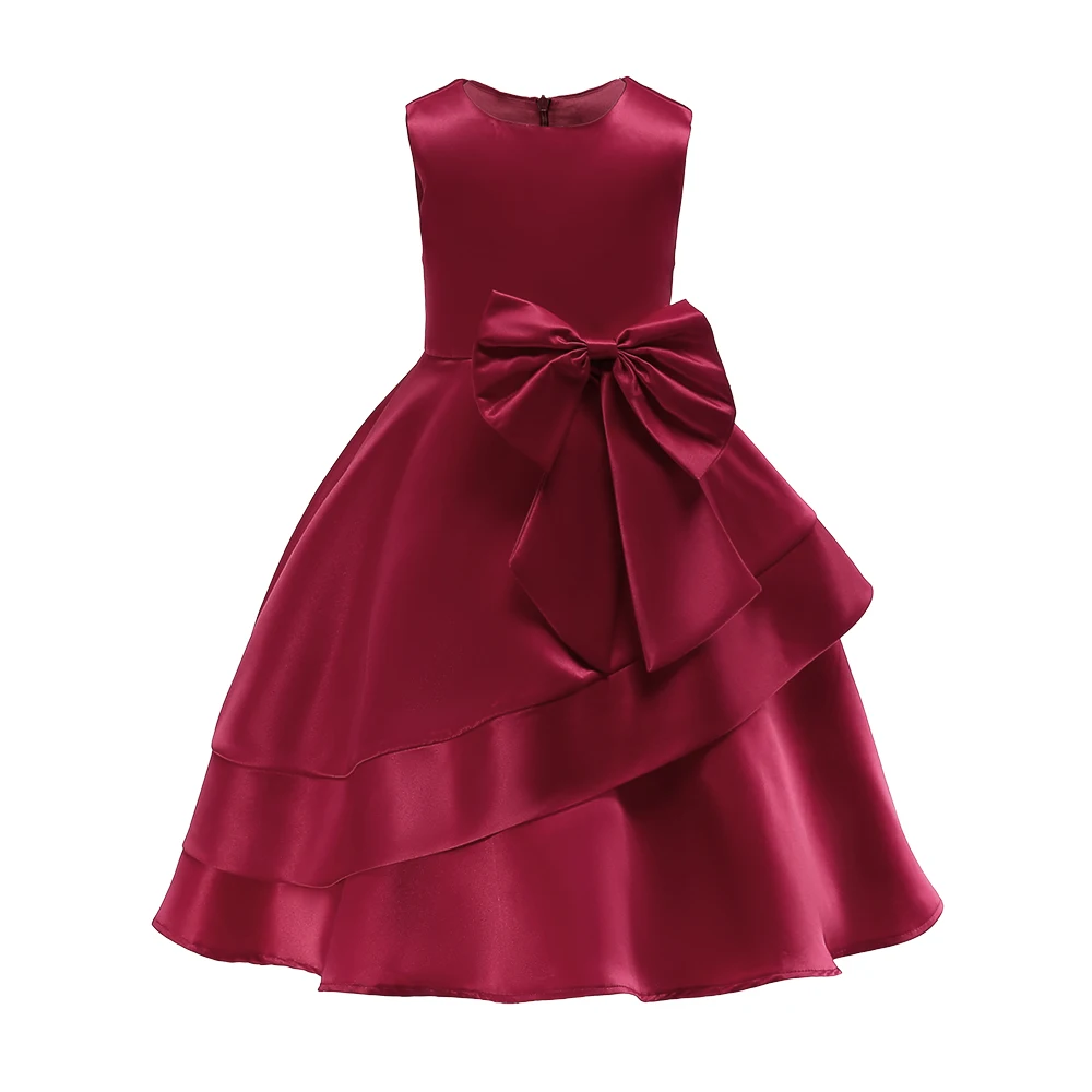 Ready Stock Ehomkids 2-10Y Girls Kids Party Dress Elegant Dresses For Performance Birthday Children Ball Gown Tutu