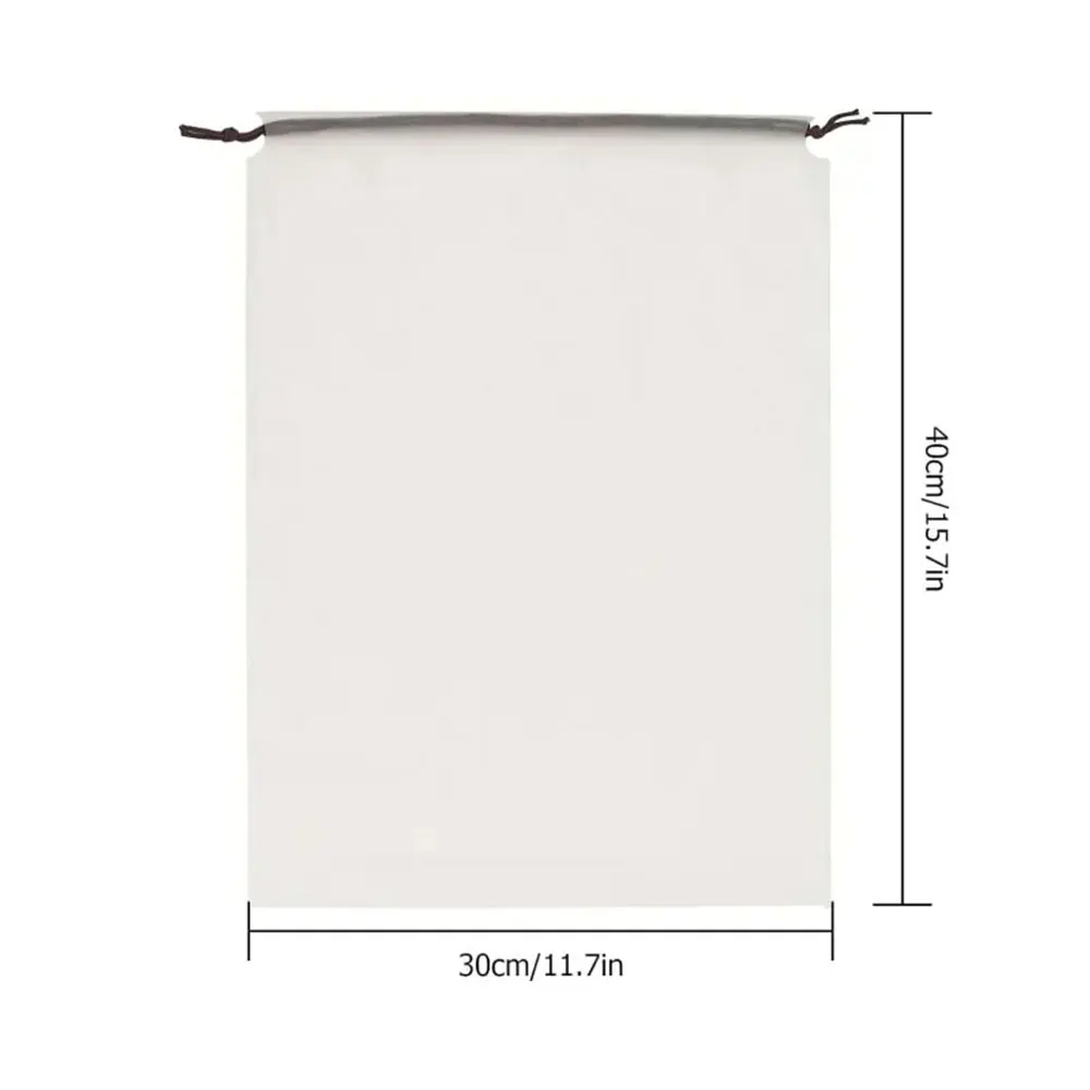 10/15 stuks draagbare reisschoen opbergtas tas met trekkoord transparant mat kleding ondergoed opbergtas make-up tas