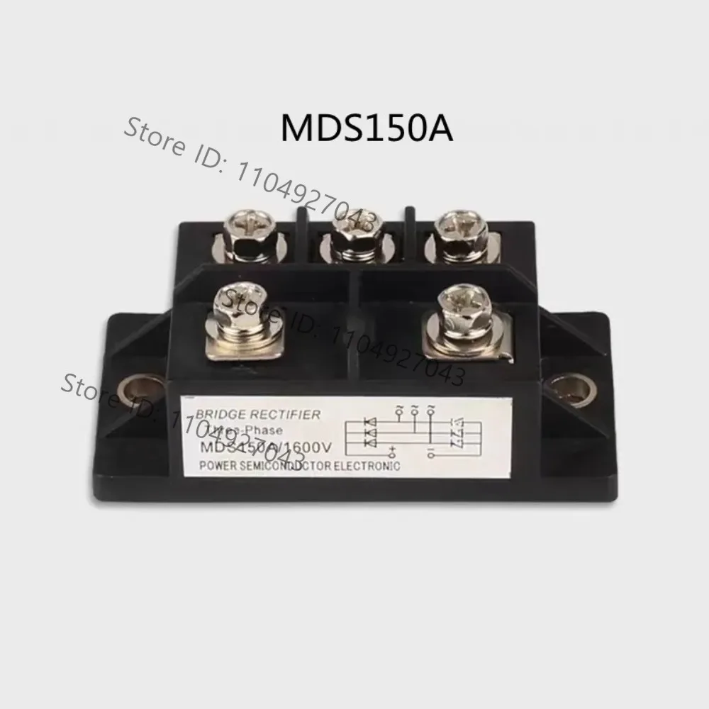 100%New  MDS150A 3-Phase Diode Bridge Rectifier 150A Amp 1600V MDS150-16 MDS150A 1600V