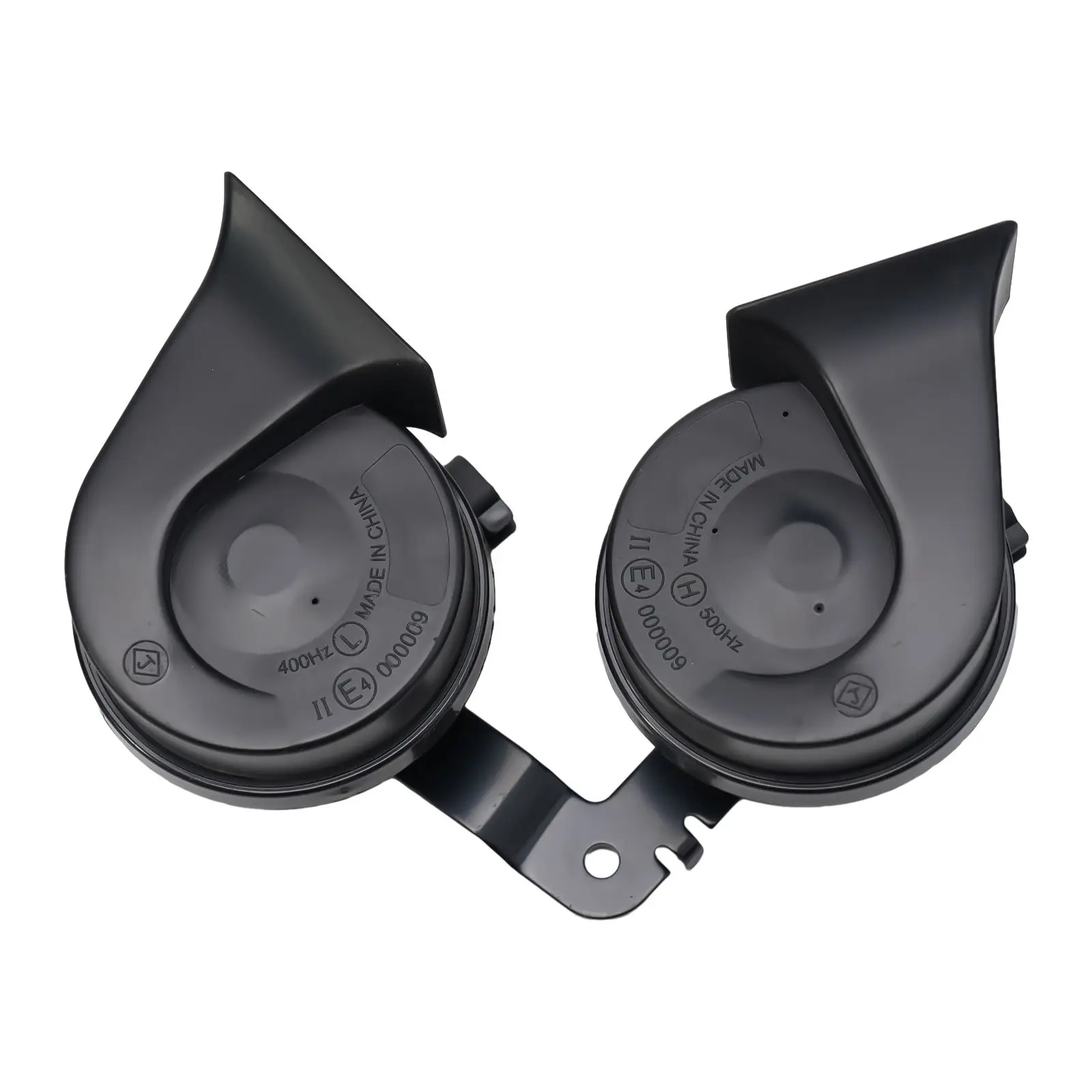 2 pezzi Direct Fit Car Loud Snail Horn Black ABS per Tesla per il modello 3 OEM muslimah Car Interior Speak alte/basse frequenze