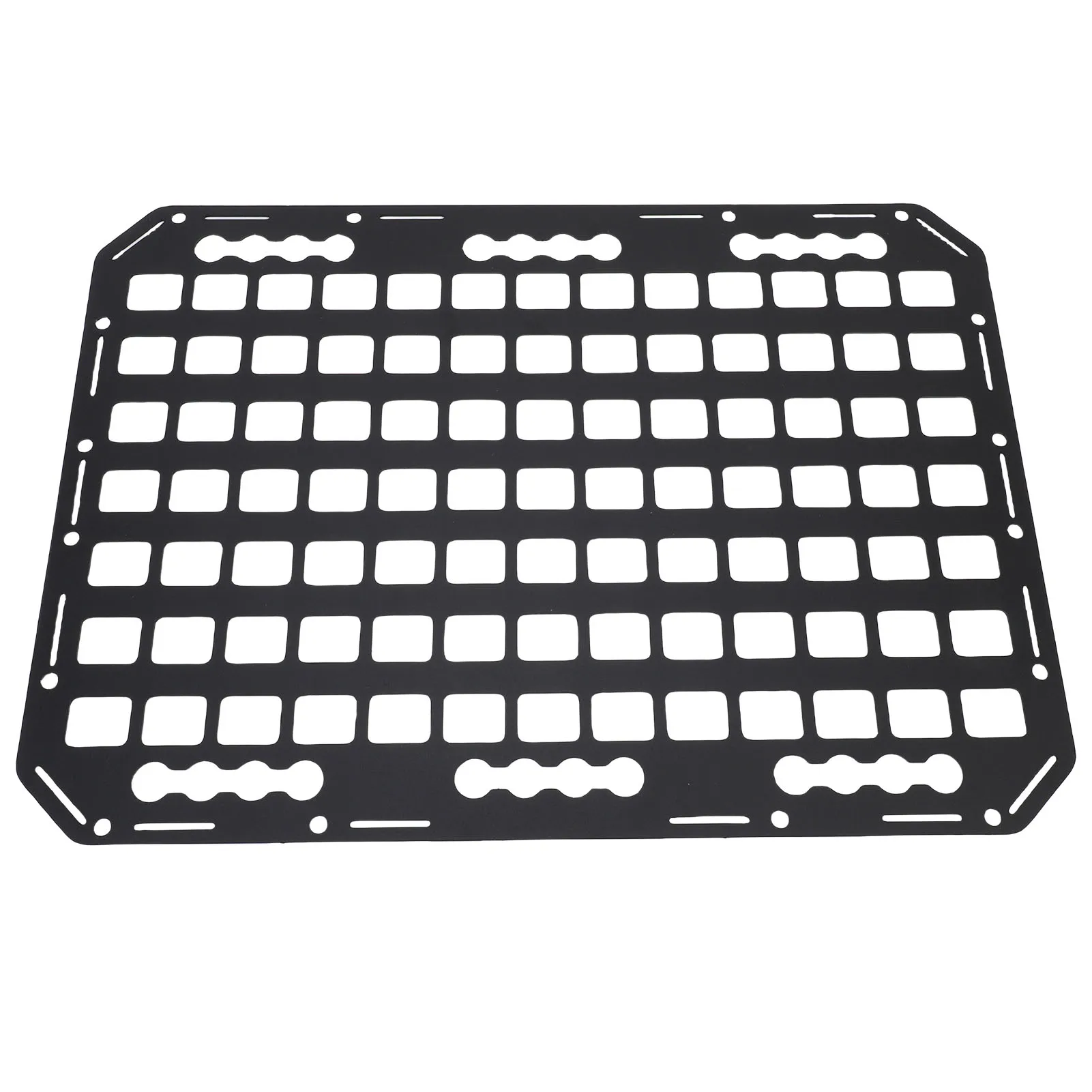 Truck Bed Panel Multifunctional Aluminum Slick Finish Vehicle Roof Side Storage Rack Panel Vehicle Side Modular Storage Panel
