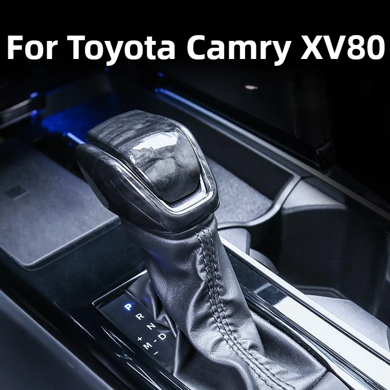 

Gear Shift Knob Cover For Toyota Camry XV80 Accessories 2026/2025 Premium ABS Material Scratch-Resistant Dust-Proof 2024