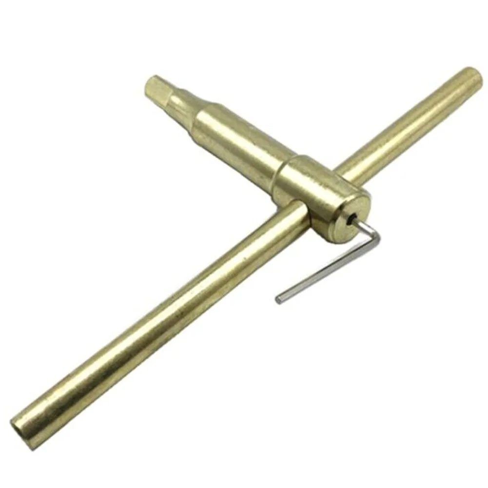 Precision Lathe Chuck Tools 10mm 12mm 14mm T shaped Handle Wrench Easy Durable 40CR Quenching Material