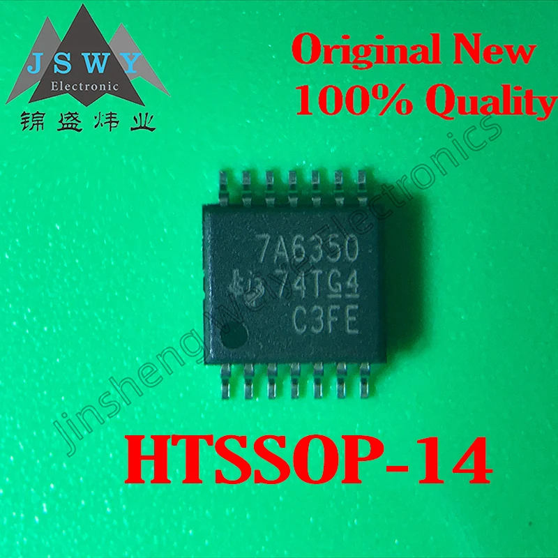 TPS7A6350QPWPRQ1 TPS7A6350QPWPR TPS7A6350 Silkscreen 7A6350 HTSSOP14 SMD 100% Brand New Electronics